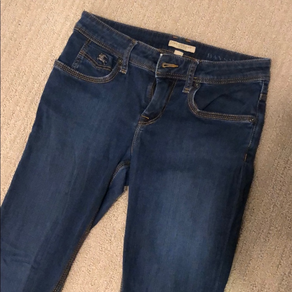 Burberry Skinny Jeans With Zippers